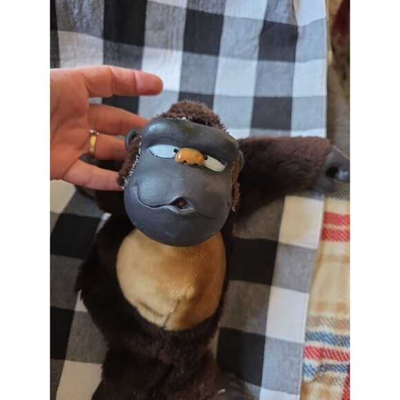 2-‎ Vintage Gorilla Monkey Plush Rubber Face Hands Feet Golf Head Covers READ - Picture 10 of 12